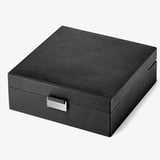 Reporter Four Piece Watch Box Black Pebble