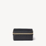 Small Travel Jewellery Case Black Pebble