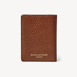 ID & Travel Card Case Tobacco Pebble