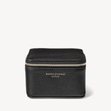 Travel Watch & Ring Box Black Pebble