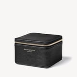 Travel Watch & Ring Box Black Pebble