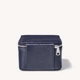Travel Watch & Ring Box Navy Pebble
