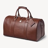 Boston Duffle Travel Bag Tobacco Pebble