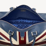 Brit Duffle Travel Bag Union Jack Pebble