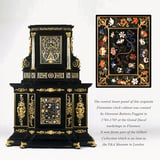 Bijou Jewellery Box Navy Velvet