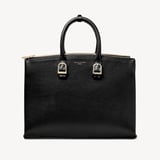 Madison Tote Black Pebble