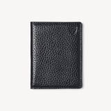 ID & Travel Card Case Black Pebble