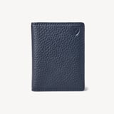 ID & Travel Card Case Navy Pebble