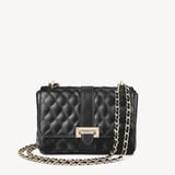 Lottie Black Quilted Kaviar