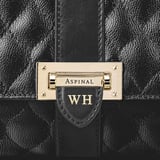 Lottie Black Quilted Kaviar