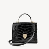 Mayfair® Black Patent Croc