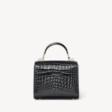 Mini Mayfair® Black Patent Croc