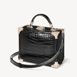 Trunk Black Patent Croc