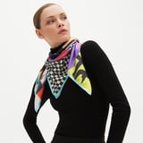 Aspinal x Kojo Marfo Silk Scarf Object Of Worship 