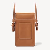 Ella Crossbody Phone Pouch Smooth Tan