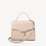Mayfair® Soft Taupe Patent Croc
