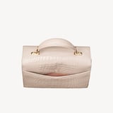 Mayfair® Soft Taupe Patent Croc