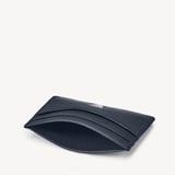 Slim Credit Card Holder  Navy Saffiano