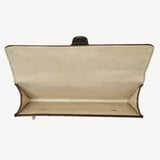 Travel Wallet Deep Shine Amazon Brown Croc