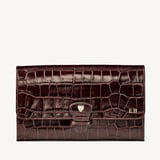 Travel Collection Deep Shine Amazon Brown Croc