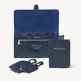 Travel Collection  Navy Saffiano