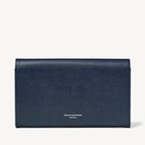 Travel Wallet  Navy Saffiano
