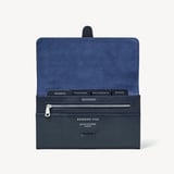Travel Wallet  Navy Saffiano