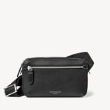 Reporter Compact Crossbody Black Pebble