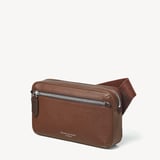 Reporter Compact Crossbody Tobacco Pebble