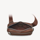 Reporter Compact Crossbody Tobacco Pebble