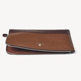City Leather Folio Case Tobacco Pebble