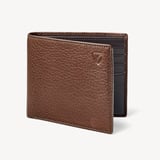 8 Card Billfold Wallet Tobacco Pebble