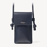Ella Crossbody Phone Pouch Navy Pebble