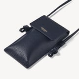 Ella Crossbody Phone Pouch Navy Pebble