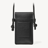Ella Crossbody Phone Pouch Black Pebble