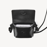 Ella Crossbody Phone Pouch Black Pebble