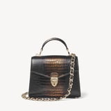 Midi Mayfair® 2 Deep Shine Black & Gold Ombre Croc