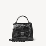 Midi Mayfair® 2 Black Patent Croc