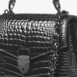 Midi Mayfair® 2 Black Patent Croc