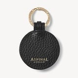 Bee Keyring Black Pebble