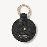Bee Keyring Black Pebble