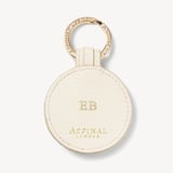 Bee Keyring Ivory Pebble