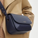 Ella Crossbody Navy Pebble