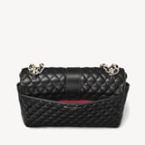 Large Lottie Black Quilted Nappa