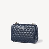 Lottie Navy Quilted Nappa