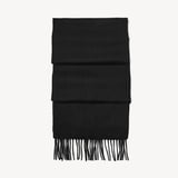 Pure Cashmere Scarf Black Cashmere