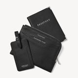 Zipped Travel Collection Black Pebble
