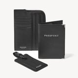 Zipped Travel Collection Black Pebble