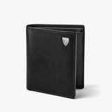 ID & Coin RFID Wallet Black Saffiano