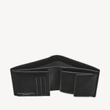 ID & Coin RFID Wallet Black Saffiano